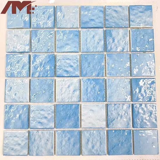 Azulejo de mosaico de cristal de la piscina de cerámica cristalina de China